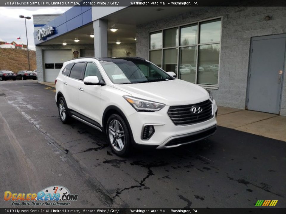 2019 Hyundai Santa Fe XL Limited Ultimate Monaco White / Gray Photo #1