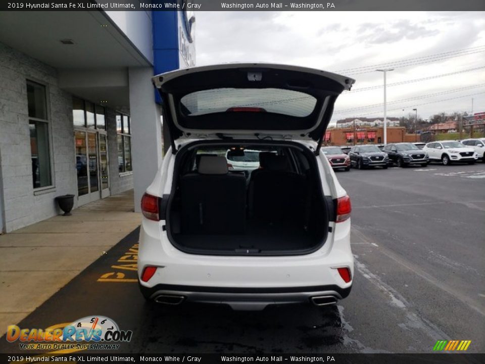 2019 Hyundai Santa Fe XL Limited Ultimate Monaco White / Gray Photo #13