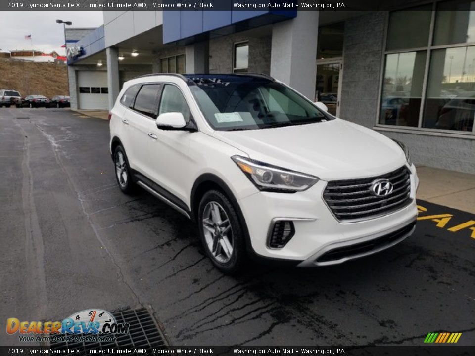 2019 Hyundai Santa Fe XL Limited Ultimate AWD Monaco White / Black Photo #1