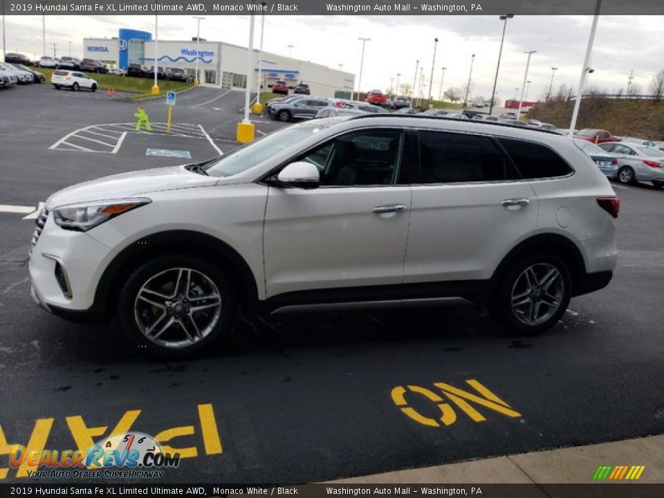 2019 Hyundai Santa Fe XL Limited Ultimate AWD Monaco White / Black Photo #4