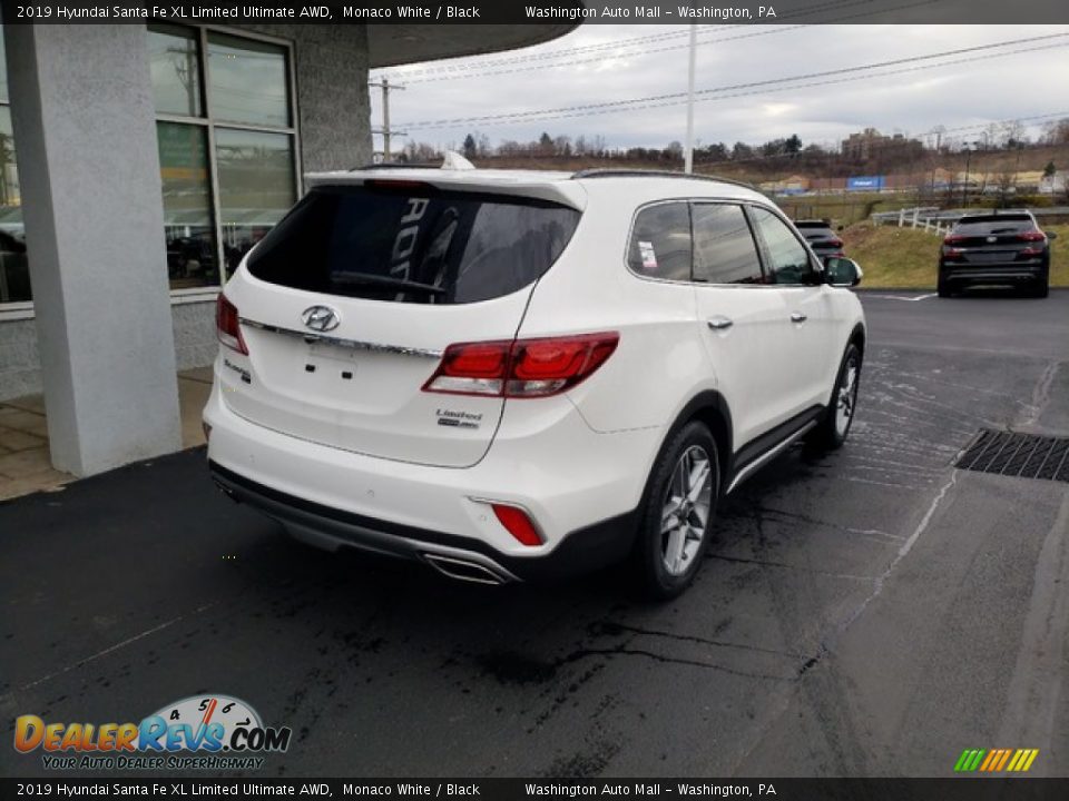 2019 Hyundai Santa Fe XL Limited Ultimate AWD Monaco White / Black Photo #7