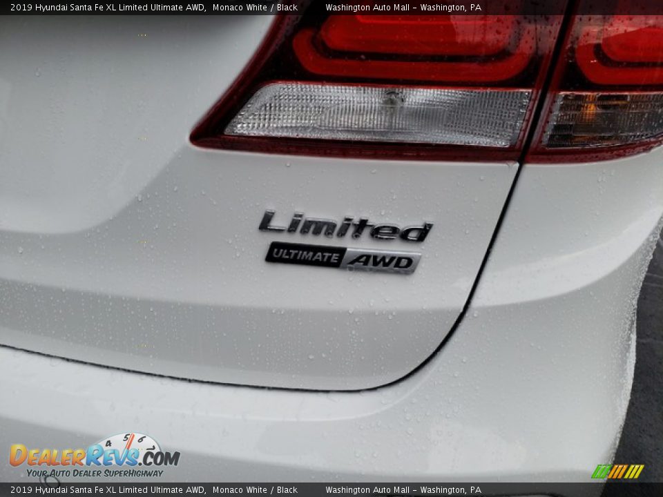 2019 Hyundai Santa Fe XL Limited Ultimate AWD Monaco White / Black Photo #8