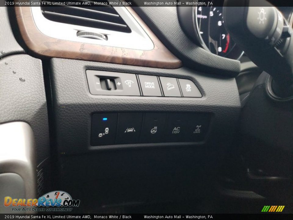 2019 Hyundai Santa Fe XL Limited Ultimate AWD Monaco White / Black Photo #21