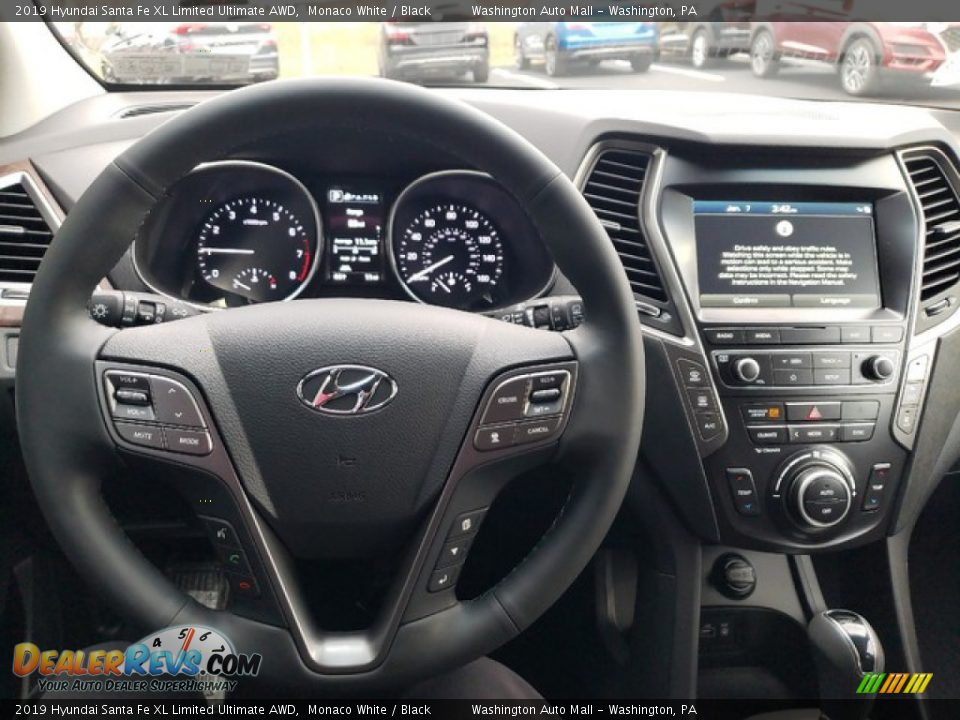 2019 Hyundai Santa Fe XL Limited Ultimate AWD Monaco White / Black Photo #22