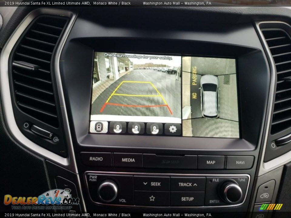 2019 Hyundai Santa Fe XL Limited Ultimate AWD Monaco White / Black Photo #25