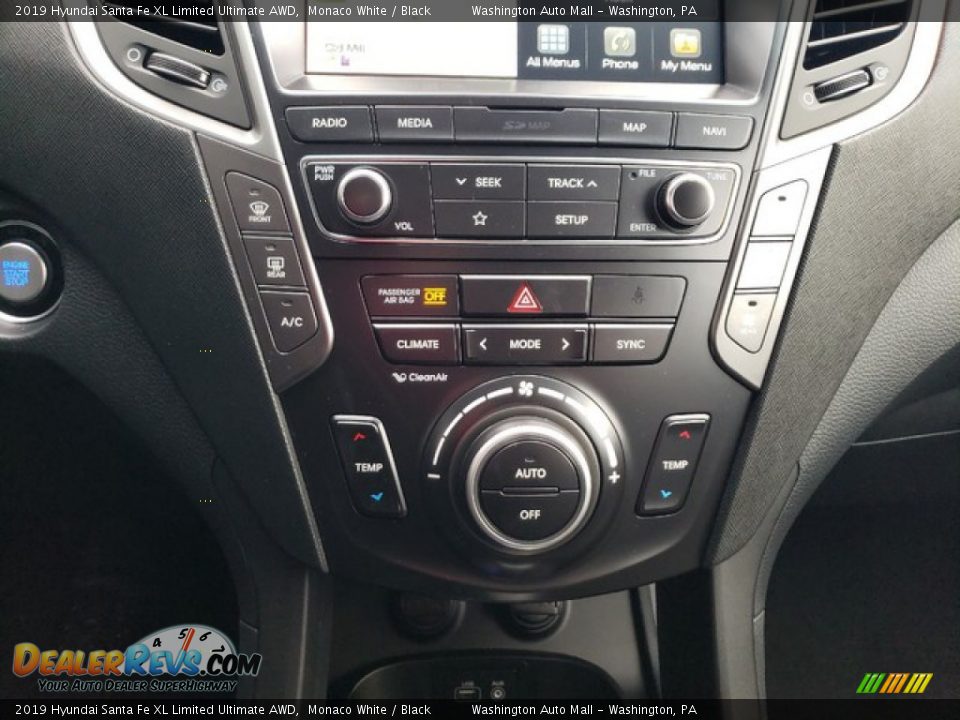 2019 Hyundai Santa Fe XL Limited Ultimate AWD Monaco White / Black Photo #26