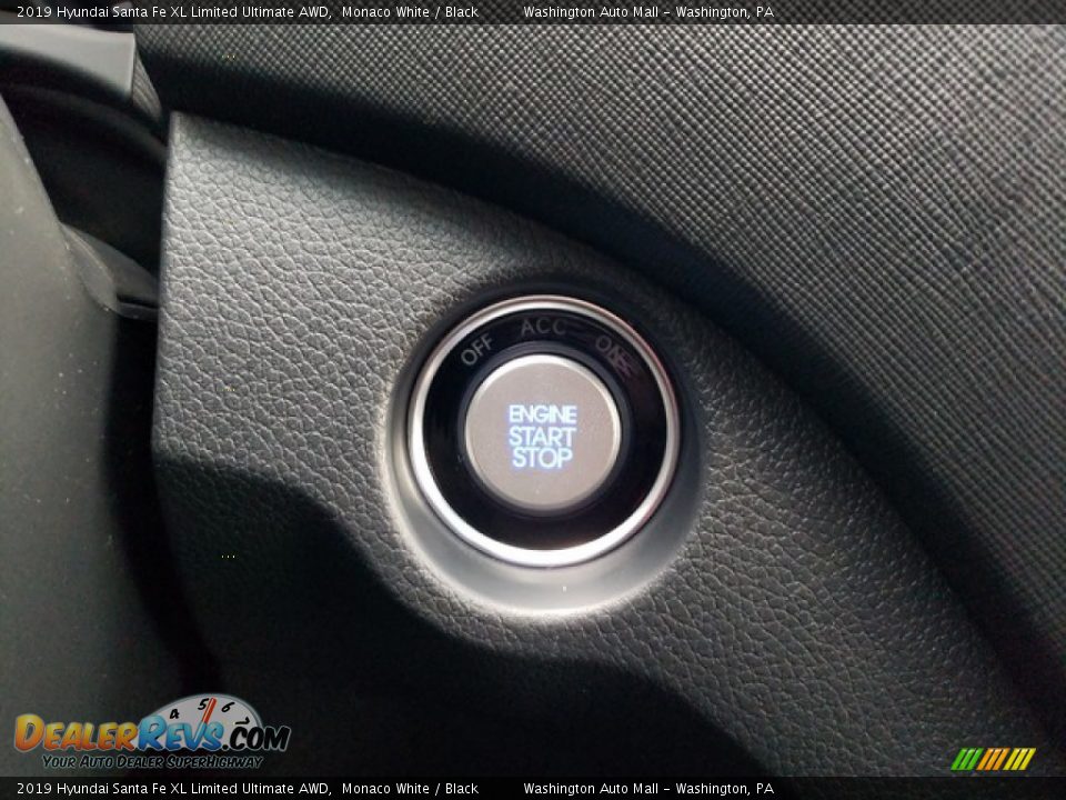 2019 Hyundai Santa Fe XL Limited Ultimate AWD Monaco White / Black Photo #28
