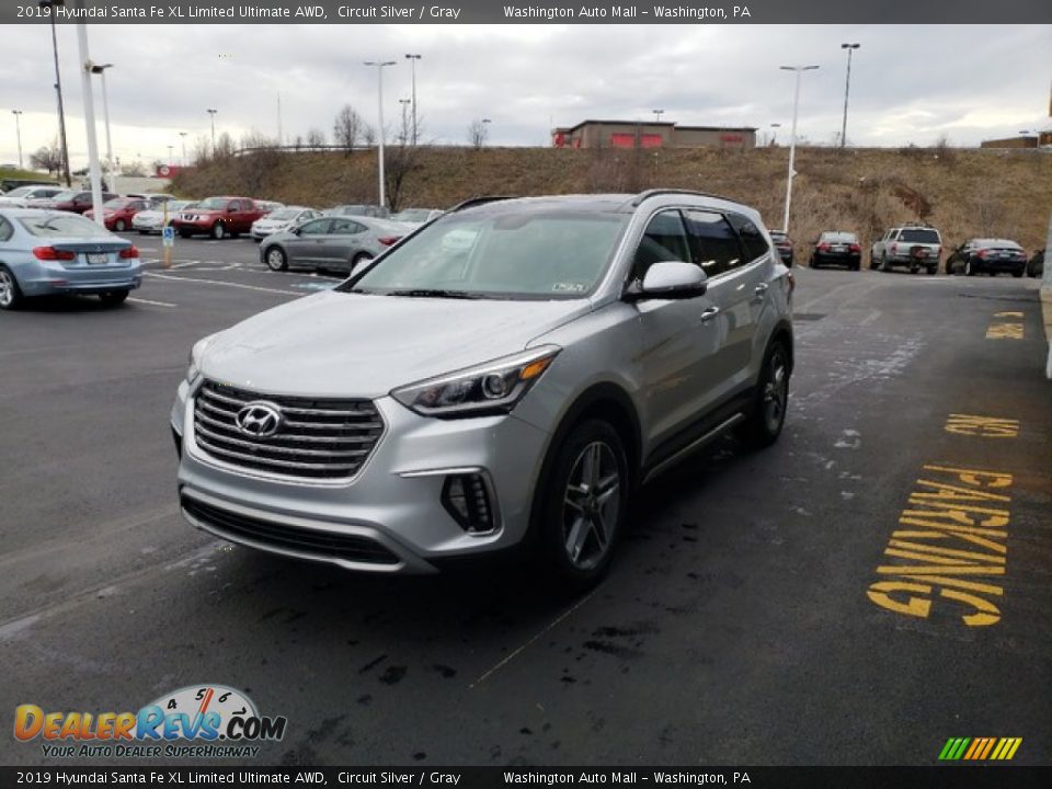 2019 Hyundai Santa Fe XL Limited Ultimate AWD Circuit Silver / Gray Photo #3