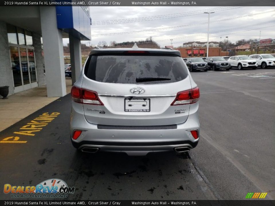 2019 Hyundai Santa Fe XL Limited Ultimate AWD Circuit Silver / Gray Photo #6