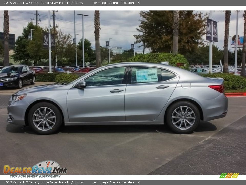 2019 Acura TLX Sedan Lunar Silver Metallic / Ebony Photo #4
