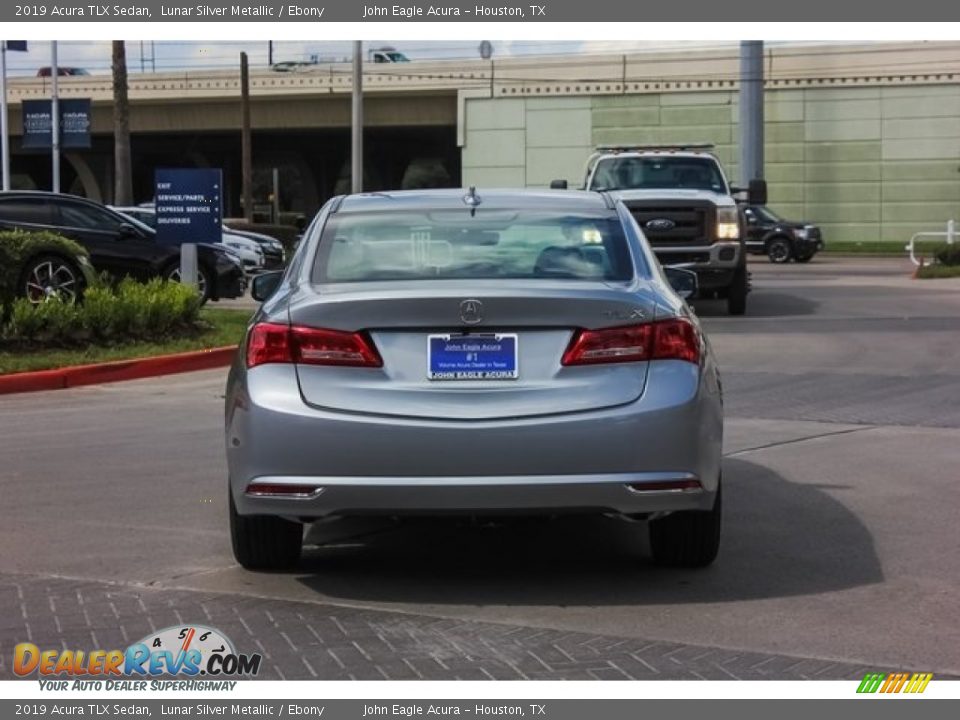2019 Acura TLX Sedan Lunar Silver Metallic / Ebony Photo #6