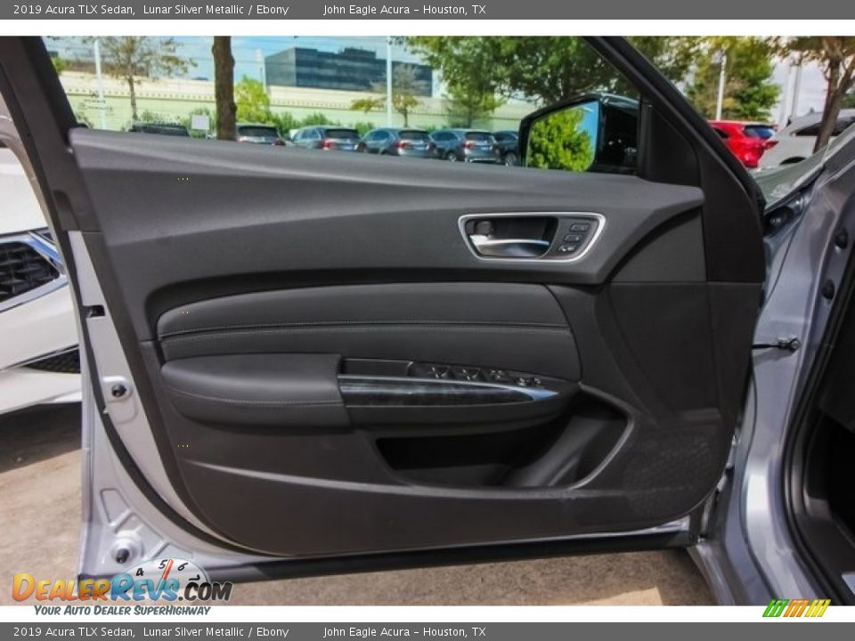2019 Acura TLX Sedan Lunar Silver Metallic / Ebony Photo #15