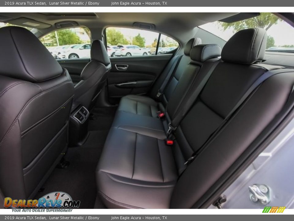 2019 Acura TLX Sedan Lunar Silver Metallic / Ebony Photo #18