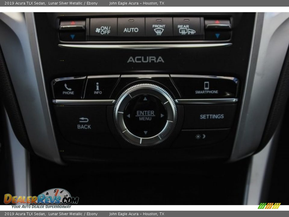 2019 Acura TLX Sedan Lunar Silver Metallic / Ebony Photo #29