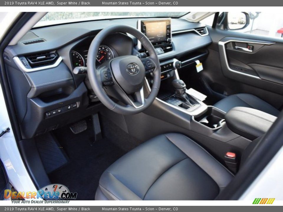 Front Seat of 2019 Toyota RAV4 XLE AWD Photo #5