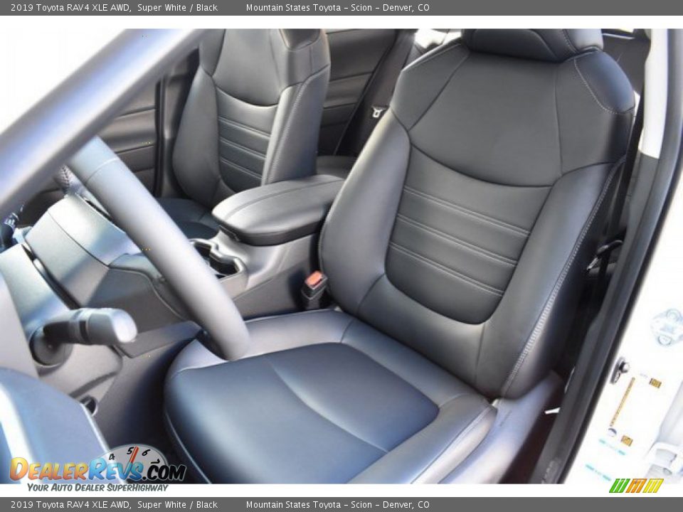 Front Seat of 2019 Toyota RAV4 XLE AWD Photo #7