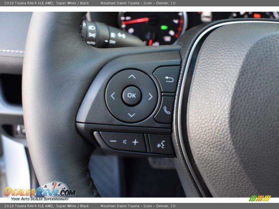 2019 Toyota RAV4 XLE AWD Steering Wheel Photo #27