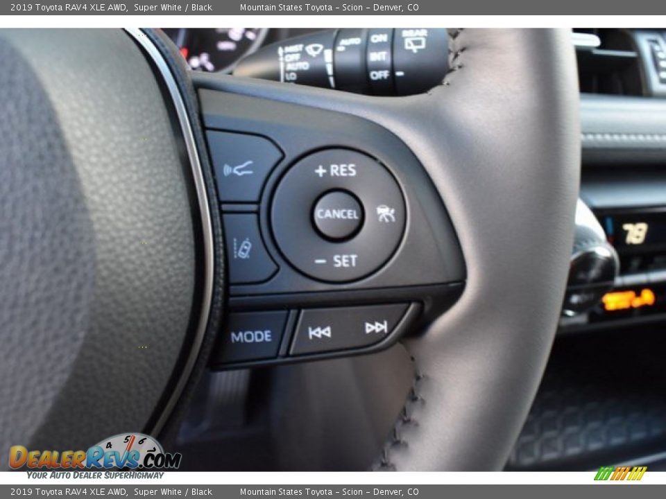 2019 Toyota RAV4 XLE AWD Steering Wheel Photo #28
