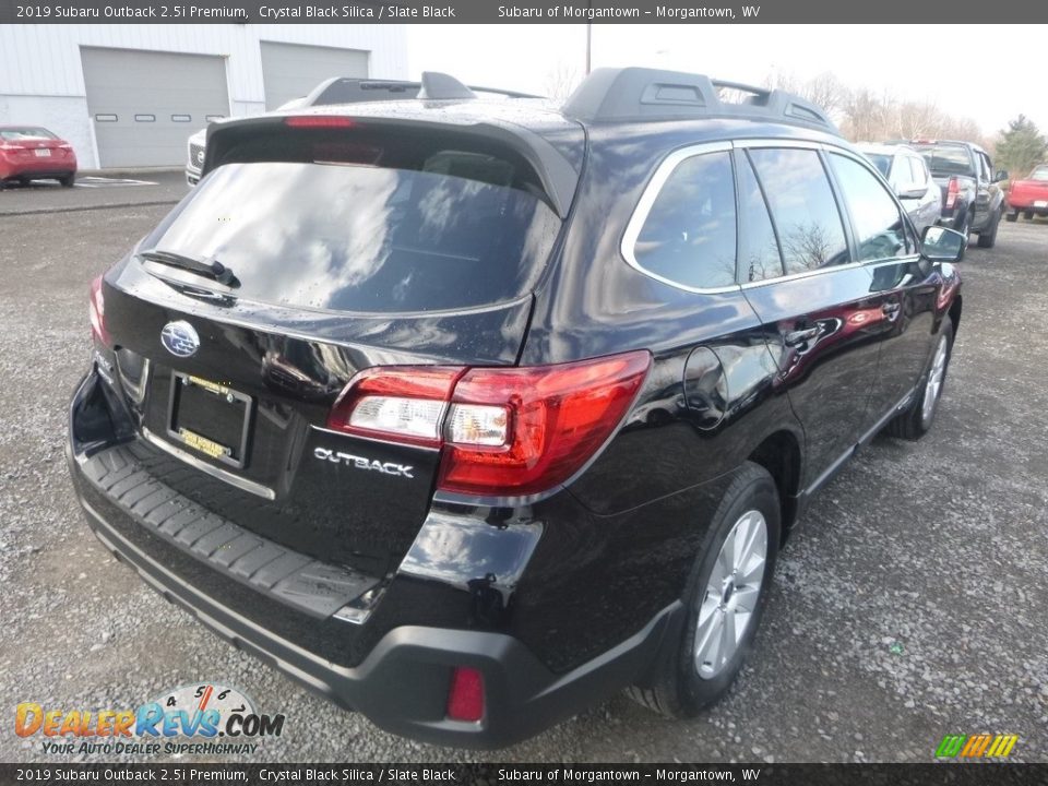 2019 Subaru Outback 2.5i Premium Crystal Black Silica / Slate Black Photo #7