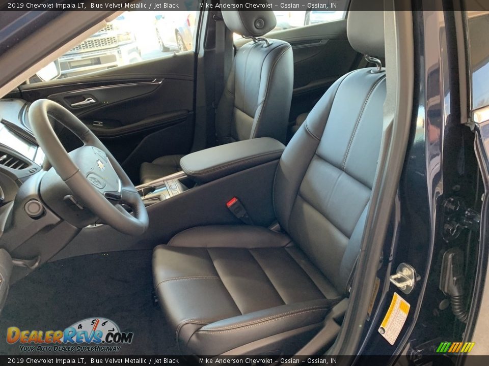 2019 Chevrolet Impala LT Blue Velvet Metallic / Jet Black Photo #8