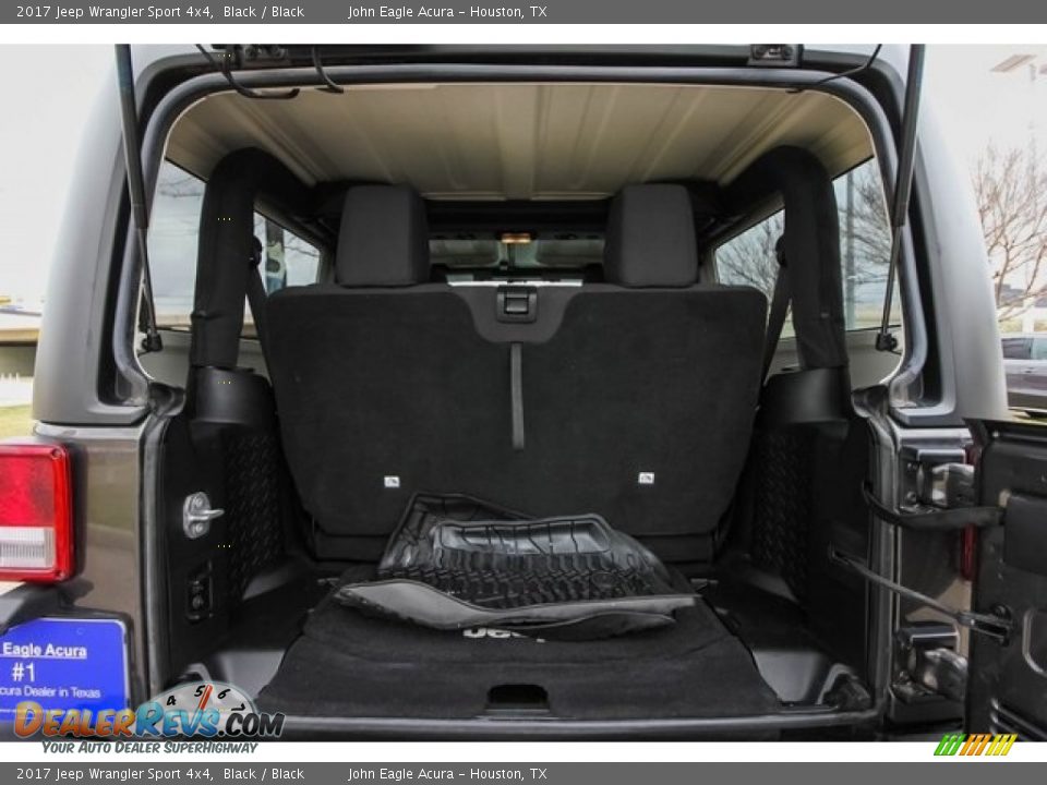 2017 Jeep Wrangler Sport 4x4 Black / Black Photo #20