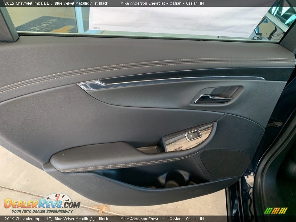 2019 Chevrolet Impala LT Blue Velvet Metallic / Jet Black Photo #21