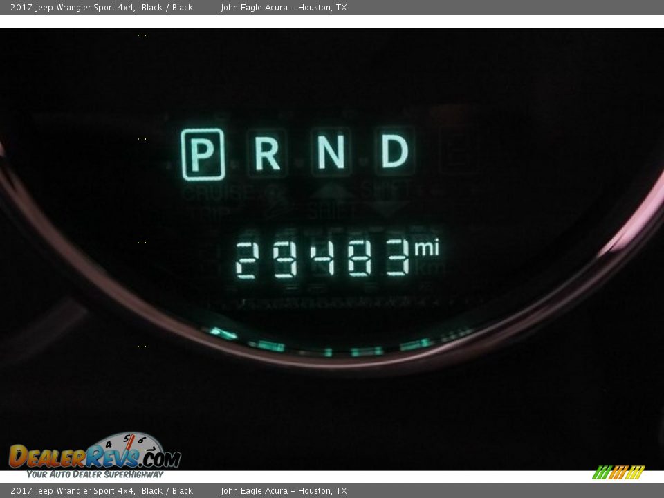 2017 Jeep Wrangler Sport 4x4 Black / Black Photo #31