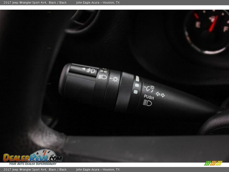 2017 Jeep Wrangler Sport 4x4 Black / Black Photo #32