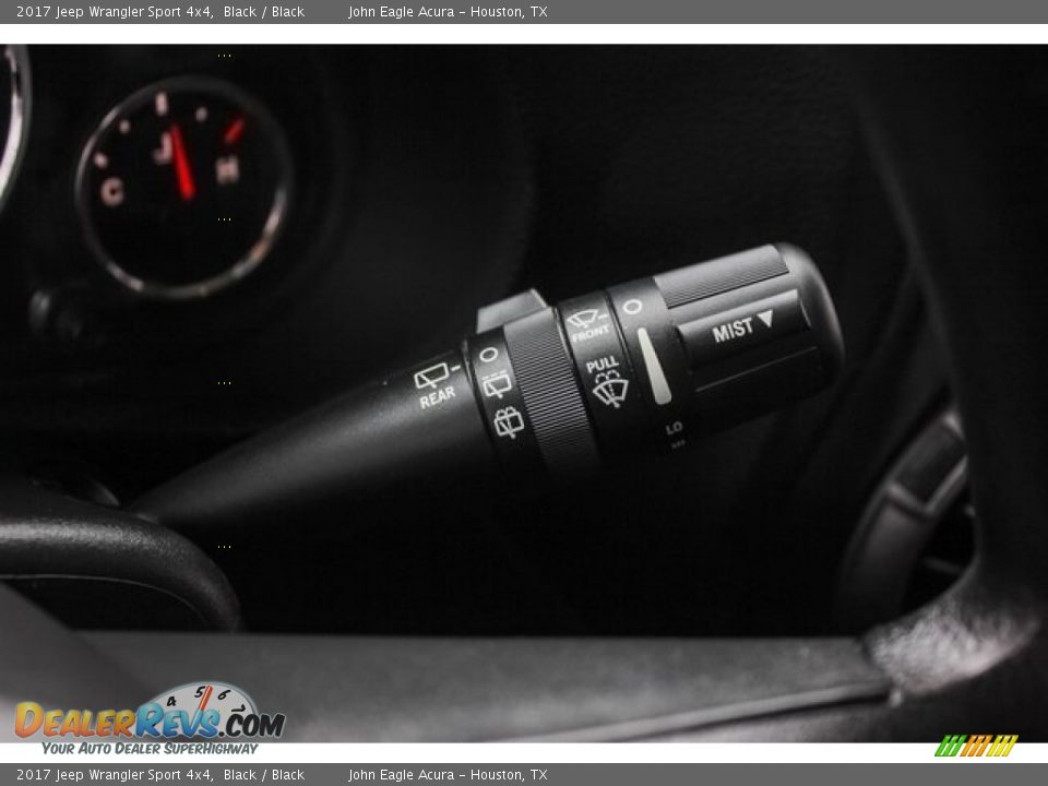 2017 Jeep Wrangler Sport 4x4 Black / Black Photo #33