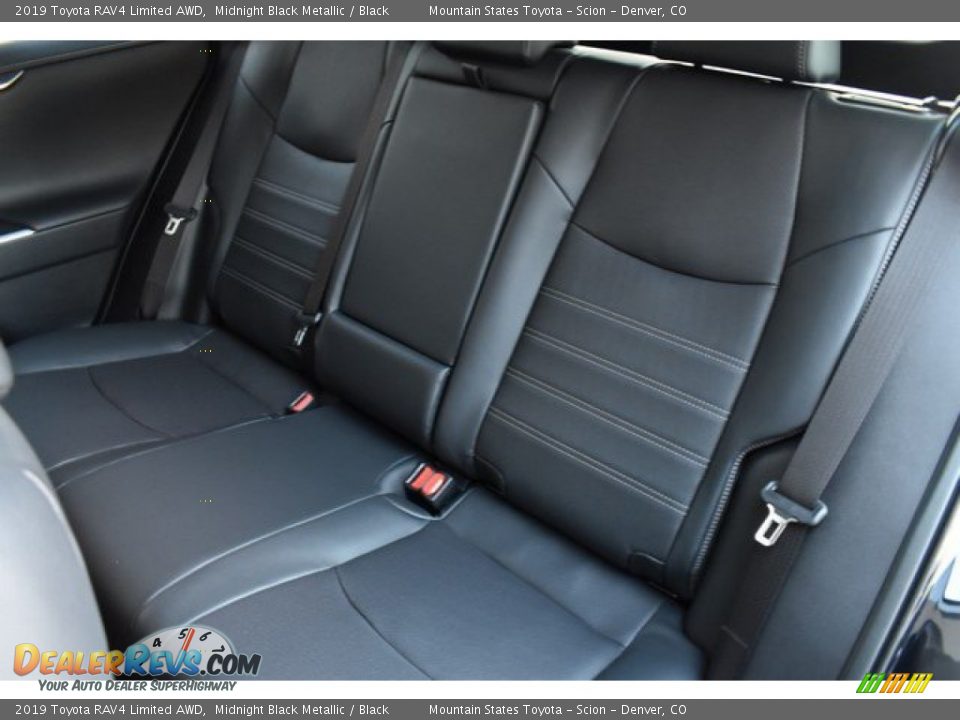 Rear Seat of 2019 Toyota RAV4 Limited AWD Photo #16