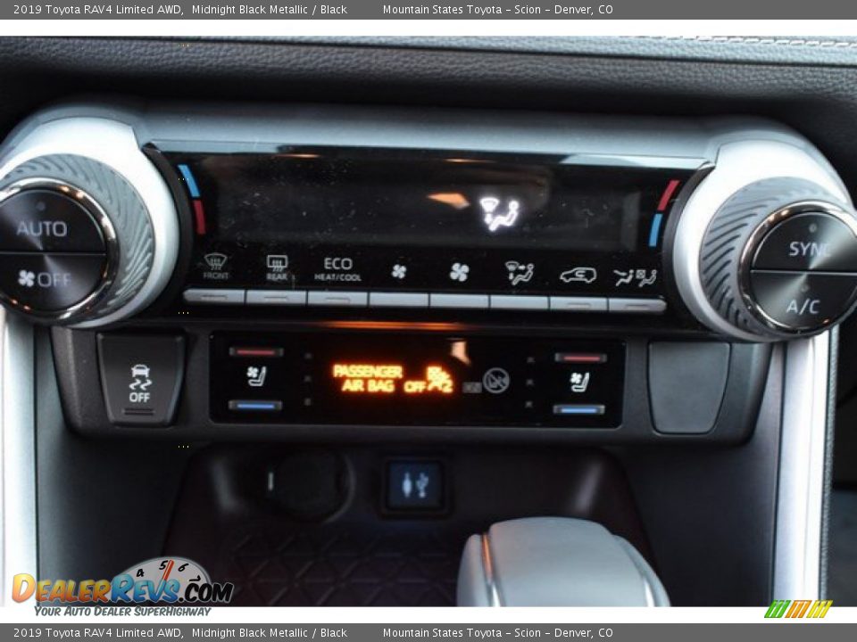 Controls of 2019 Toyota RAV4 Limited AWD Photo #30