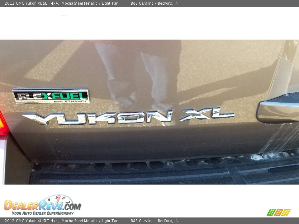 2012 GMC Yukon XL SLT 4x4 Mocha Steel Metallic / Light Tan Photo #6