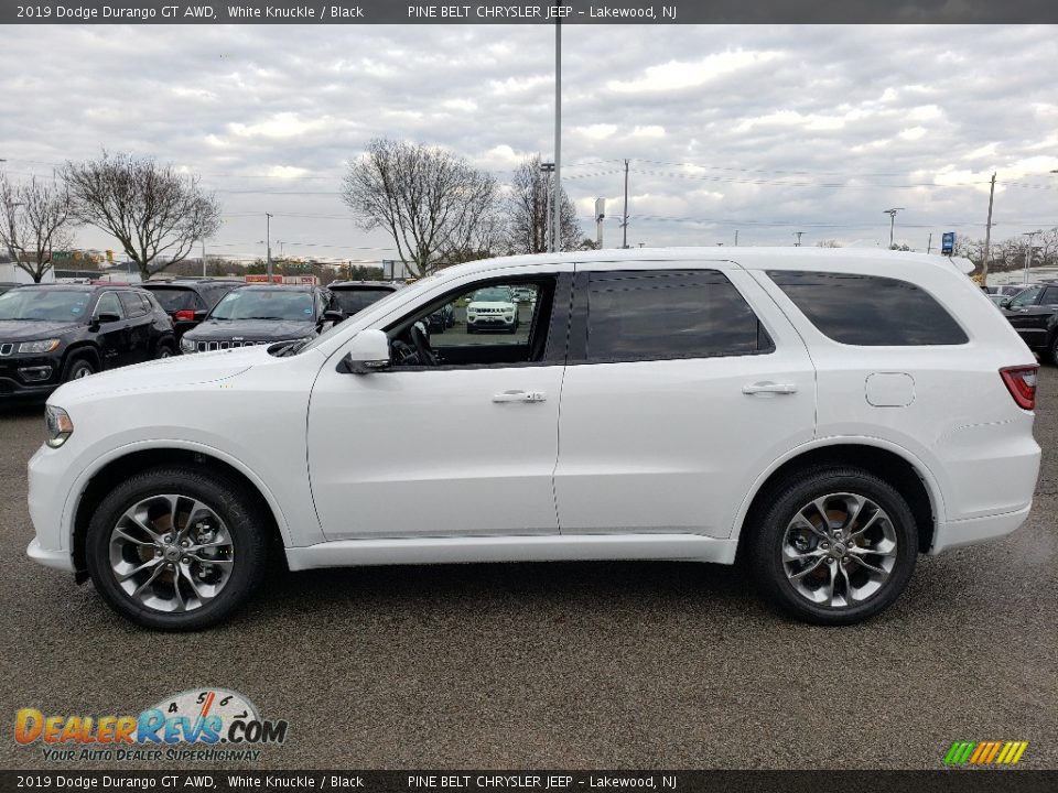 2019 Dodge Durango GT AWD White Knuckle / Black Photo #3