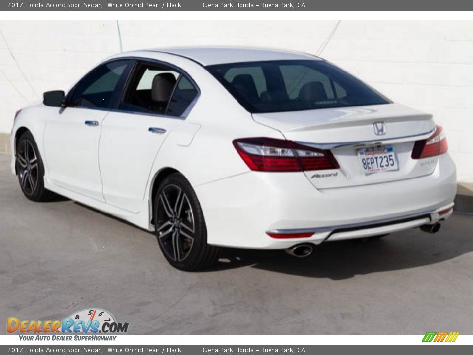 2017 Honda Accord Sport Sedan White Orchid Pearl / Black Photo #2