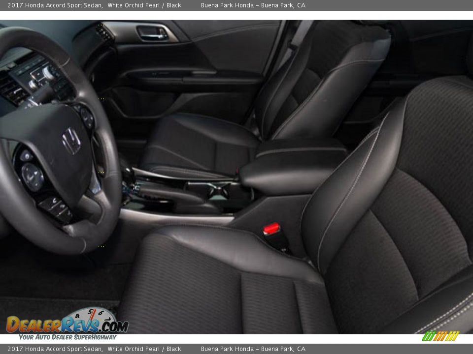2017 Honda Accord Sport Sedan White Orchid Pearl / Black Photo #3