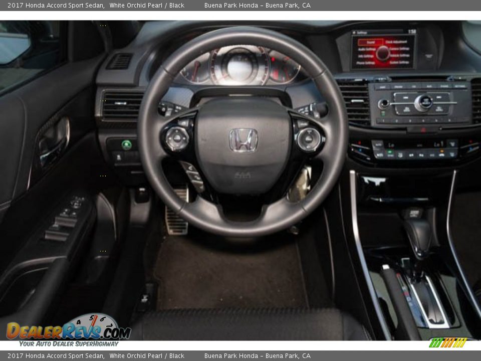 2017 Honda Accord Sport Sedan White Orchid Pearl / Black Photo #5