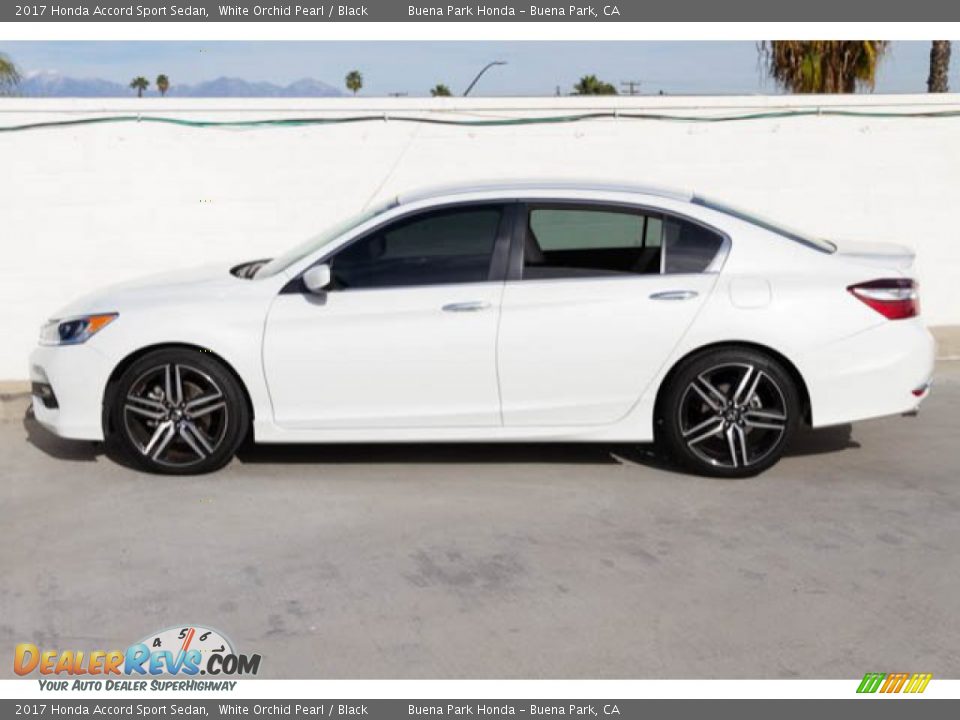 2017 Honda Accord Sport Sedan White Orchid Pearl / Black Photo #9