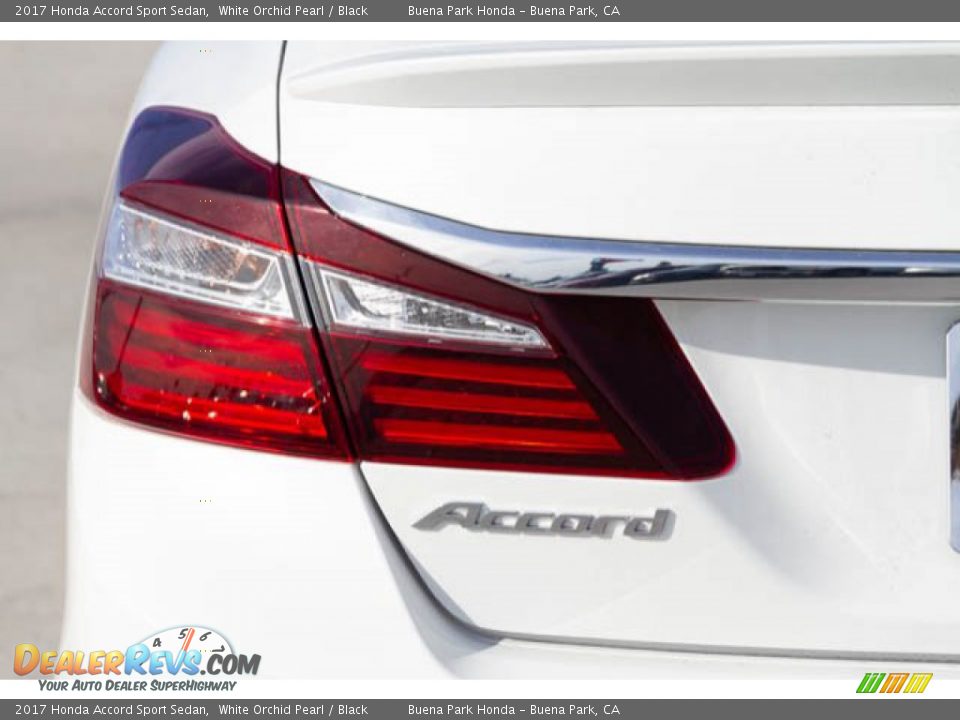 2017 Honda Accord Sport Sedan White Orchid Pearl / Black Photo #10