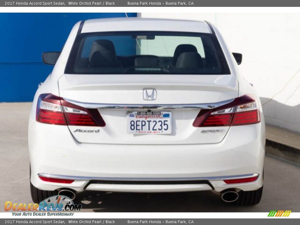 2017 Honda Accord Sport Sedan White Orchid Pearl / Black Photo #12
