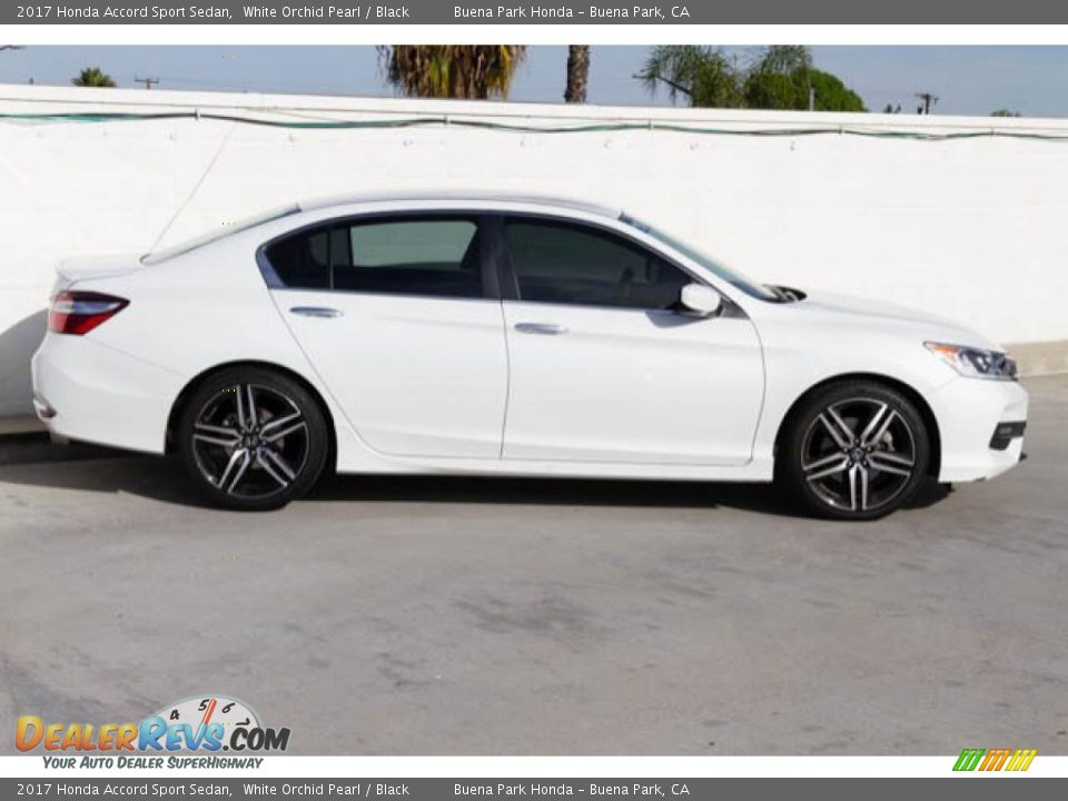 2017 Honda Accord Sport Sedan White Orchid Pearl / Black Photo #13