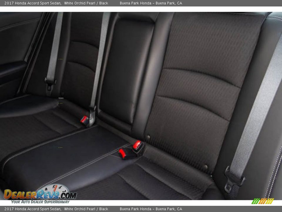 2017 Honda Accord Sport Sedan White Orchid Pearl / Black Photo #17