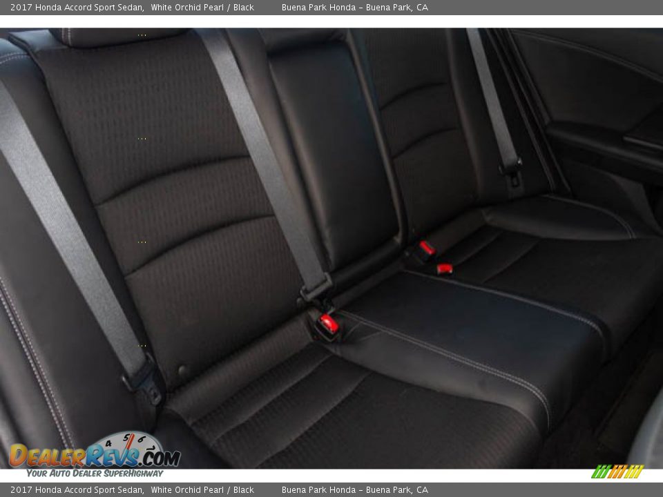 2017 Honda Accord Sport Sedan White Orchid Pearl / Black Photo #20