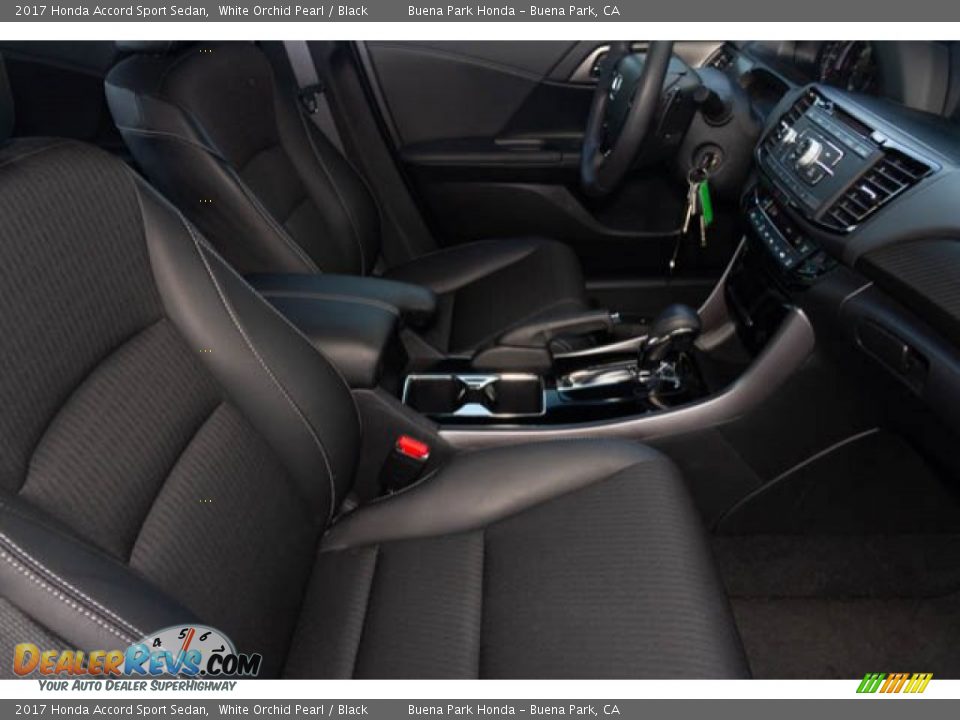 2017 Honda Accord Sport Sedan White Orchid Pearl / Black Photo #21
