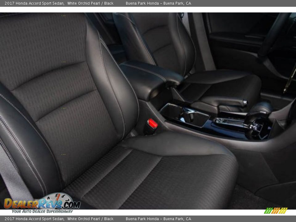 2017 Honda Accord Sport Sedan White Orchid Pearl / Black Photo #22