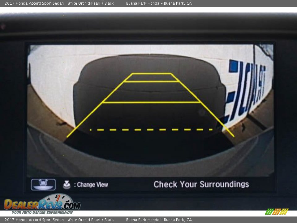 2017 Honda Accord Sport Sedan White Orchid Pearl / Black Photo #24