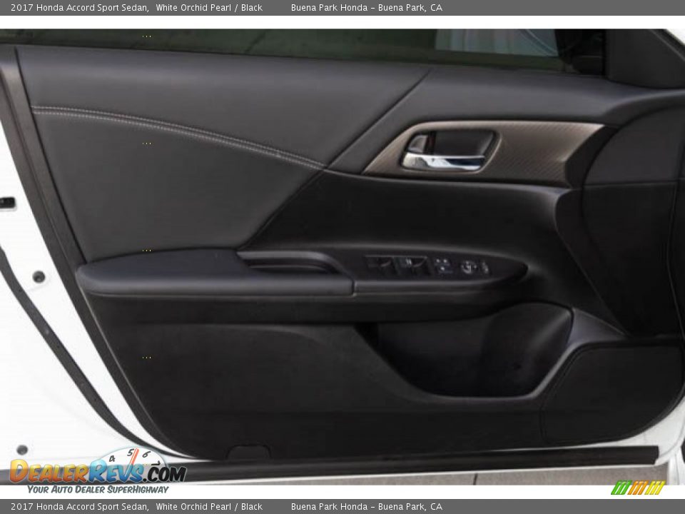 2017 Honda Accord Sport Sedan White Orchid Pearl / Black Photo #26