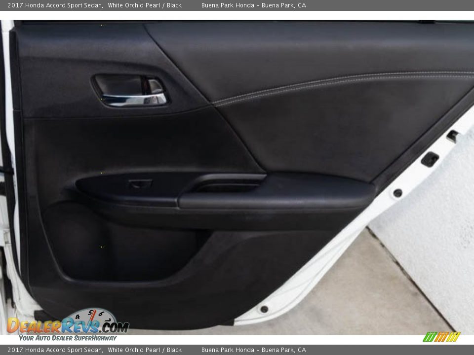 2017 Honda Accord Sport Sedan White Orchid Pearl / Black Photo #29
