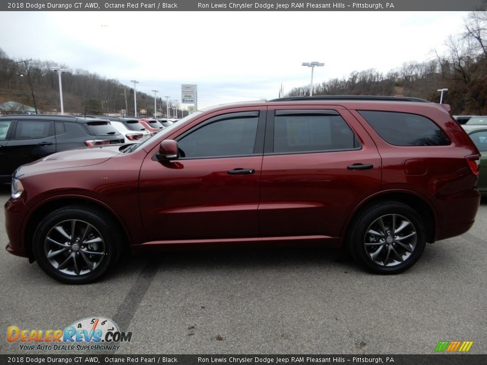 2018 Dodge Durango GT AWD Octane Red Pearl / Black Photo #2