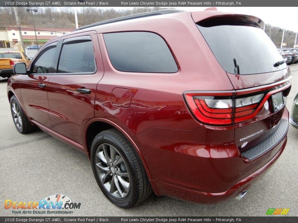 2018 Dodge Durango GT AWD Octane Red Pearl / Black Photo #3