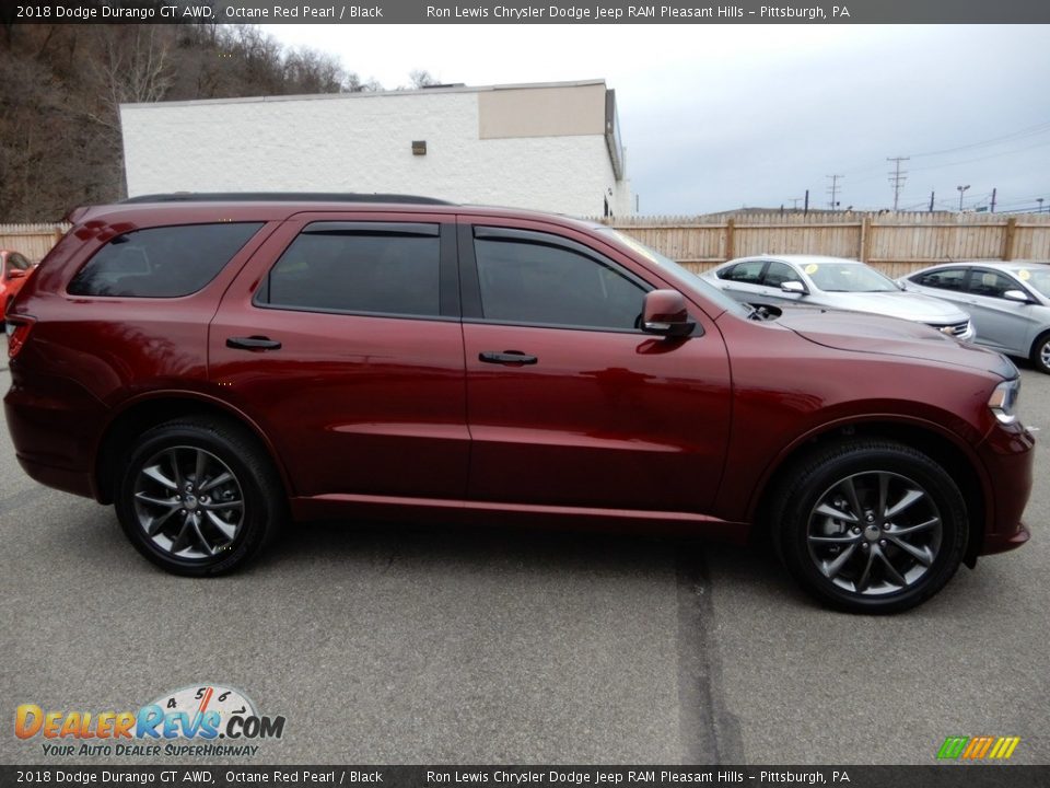 2018 Dodge Durango GT AWD Octane Red Pearl / Black Photo #7